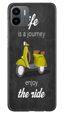 Life is a Journey Mobile Back Case for Redmi A1 (Design - 230)
