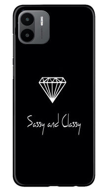 Sassy and Classy Mobile Back Case for Redmi A1 (Design - 233)