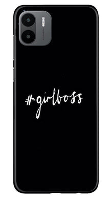 #GirlBoss Mobile Back Case for Redmi A1 (Design - 235)