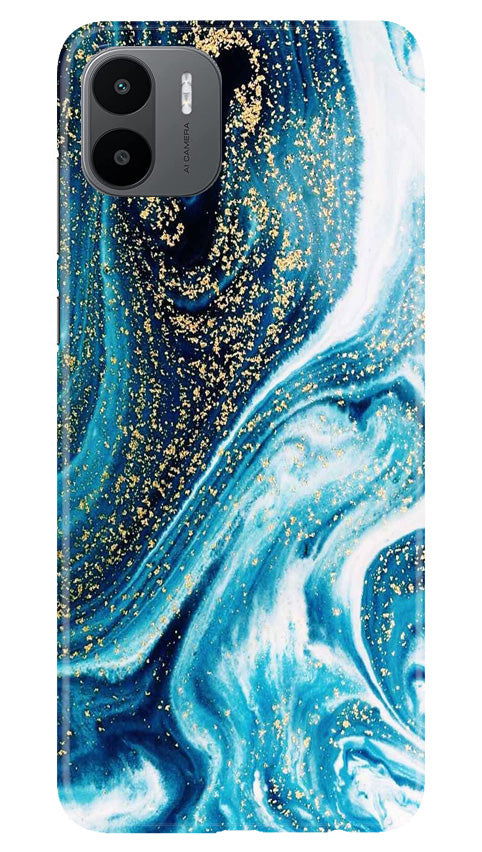 Marble Texture Mobile Back Case for Redmi A1 (Design - 270)
