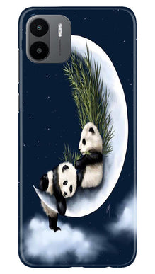 Panda Moon Mobile Back Case for Redmi A1 (Design - 280)