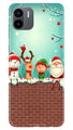 Santa Claus Mobile Back Case for Redmi A1 (Design - 296)