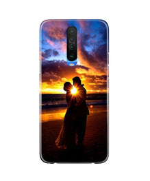 Couple Sea shore Mobile Back Case for Redmi K30 (Design - 13)