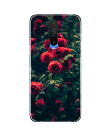 Red Rose Mobile Back Case for Redmi K30 (Design - 66)