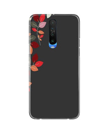 Grey Background Mobile Back Case for Redmi K30 (Design - 71)