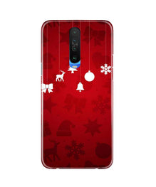 Christmas Mobile Back Case for Redmi K30 (Design - 78)