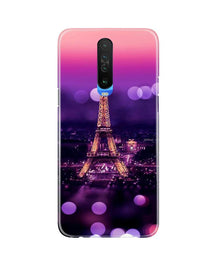 Eiffel Tower Mobile Back Case for Redmi K30 (Design - 86)