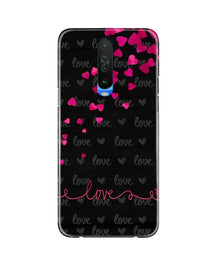 Love in Air Mobile Back Case for Redmi K30 (Design - 89)