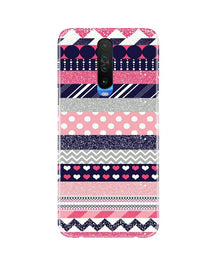 Pattern3 Mobile Back Case for Redmi K30 (Design - 90)