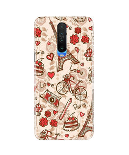 Love Paris Case for Redmi K30(Design - 103)