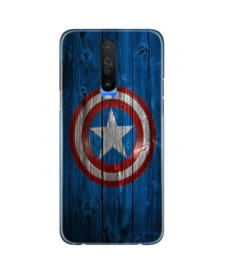Captain America Superhero Case for Redmi K30  (Design - 118)