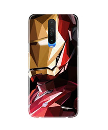 Iron Man Superhero Mobile Back Case for Redmi K30  (Design - 122)