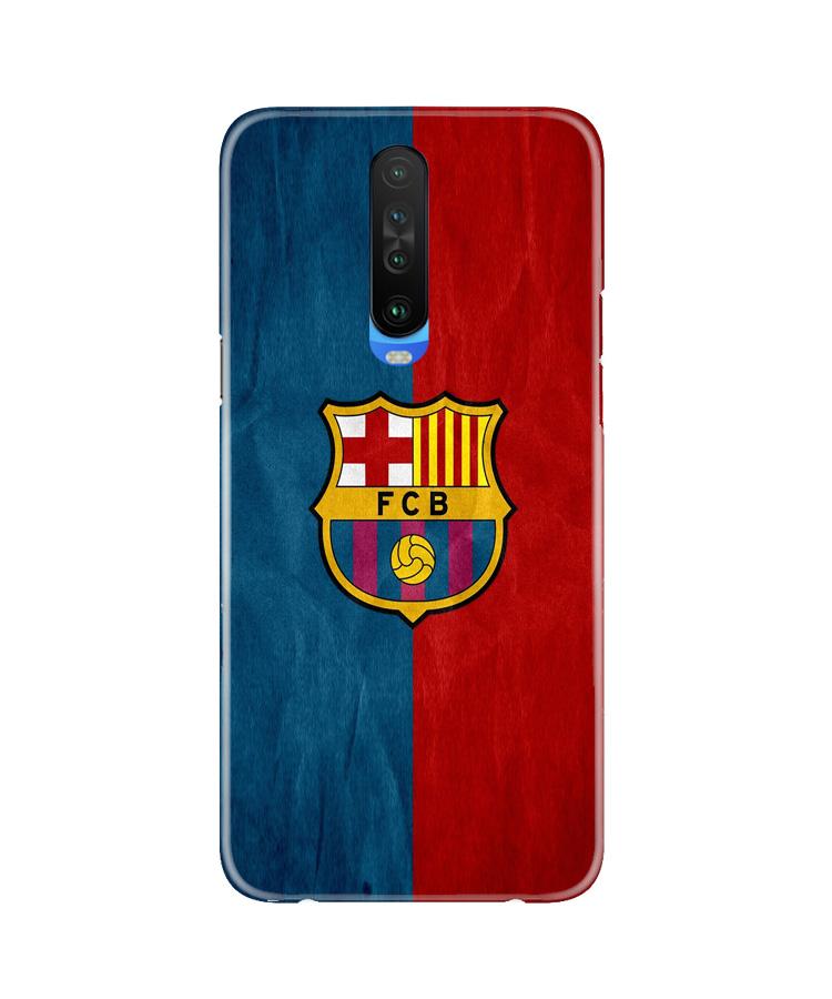 FCB Football Case for Redmi K30  (Design - 123)