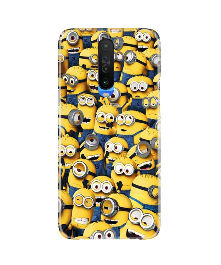 Minions Case for Redmi K30  (Design - 126)
