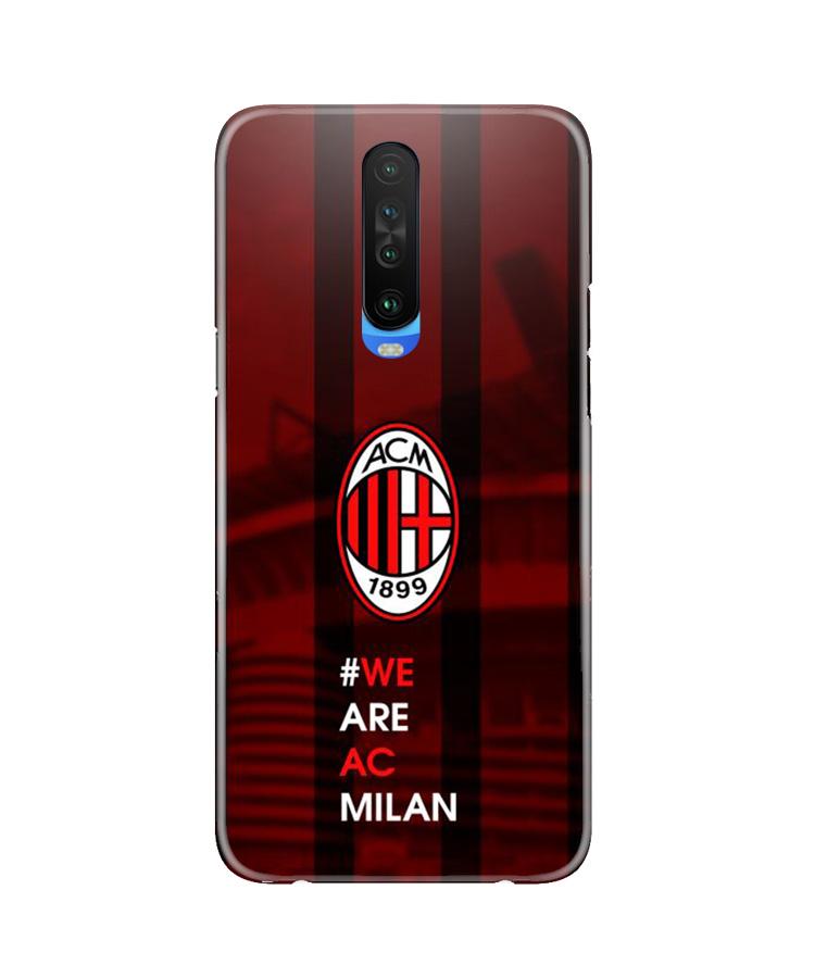 AC Milan Case for Redmi K30  (Design - 155)