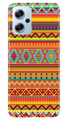 Zigzag line pattern Mobile Back Case for Redmi K50i (Design - 4)