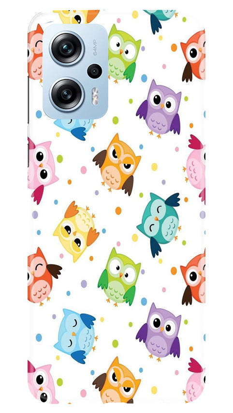 Owl Baground Pattern shore Case for Redmi K50i