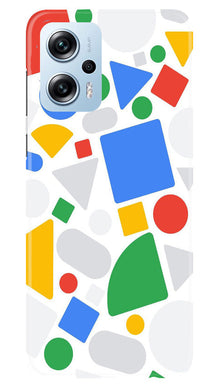 Circul Squar & Tringle Art Mobile Back Case for Redmi K50i (Design - 18)