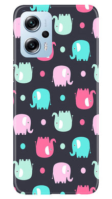 Elephant Baground Mobile Back Case for Redmi K50i (Design - 44)