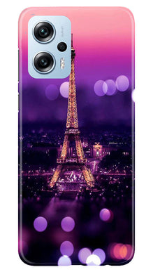 Eiffel Tower Mobile Back Case for Redmi K50i (Design - 86)