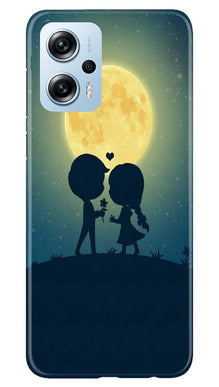 Love Couple Mobile Back Case for Redmi K50i  (Design - 109)