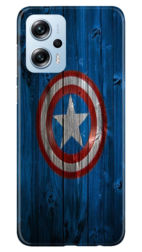 Captain America Superhero Case for Redmi K50i  (Design - 118)