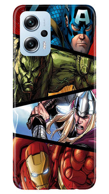 Avengers Superhero Mobile Back Case for Redmi K50i  (Design - 124)