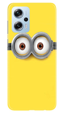 Minions Mobile Back Case for Redmi K50i  (Design - 128)