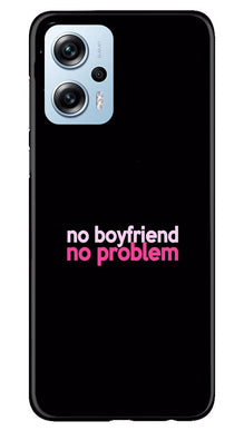 No Boyfriend No problem Mobile Back Case for Redmi K50i  (Design - 138)