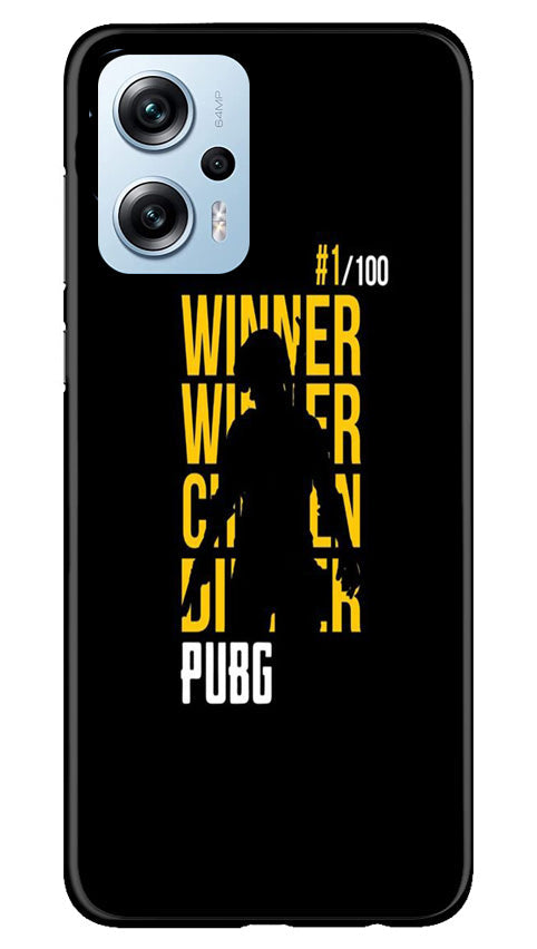 Pubg Winner Winner Case for Redmi K50i  (Design - 146)