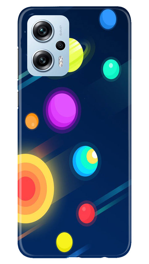 Solar Planet Case for Redmi K50i (Design - 166)