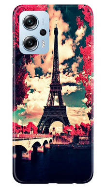Eiffel Tower Mobile Back Case for Redmi K50i (Design - 181)