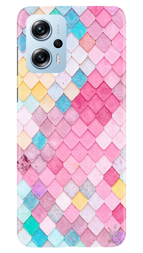 Pink Pattern Case for Redmi K50i (Design No. 184)