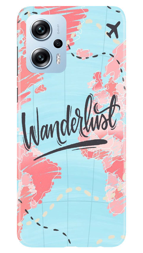 Wonderlust Travel Case for Redmi K50i (Design No. 192)