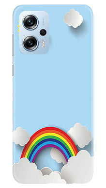 Rainbow Mobile Back Case for Redmi K50i (Design - 194)