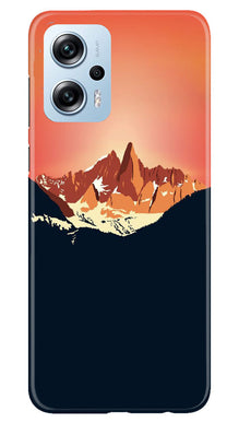 Mountains Mobile Back Case for Redmi K50i (Design - 196)