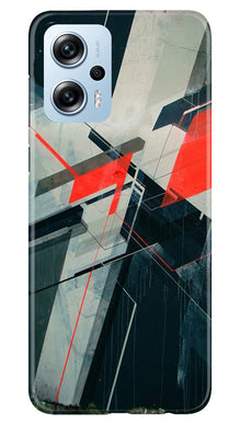 Modern Art Mobile Back Case for Redmi K50i (Design - 200)