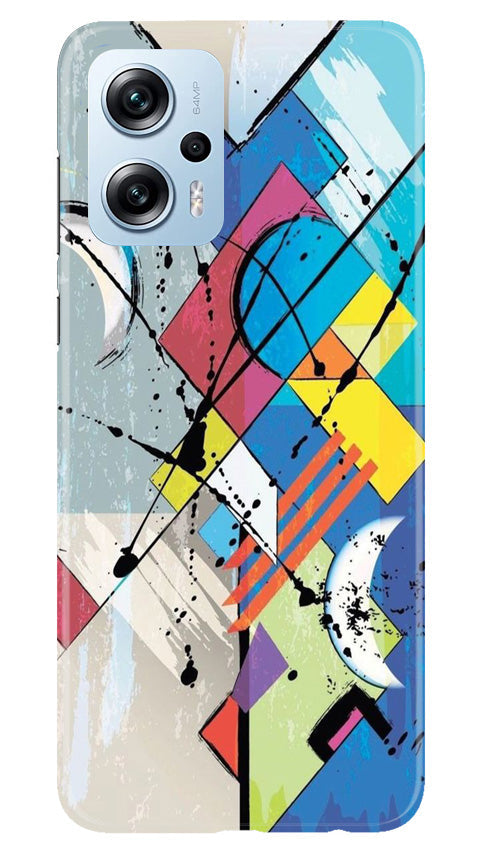 Modern Art Case for Redmi K50i (Design No. 204)
