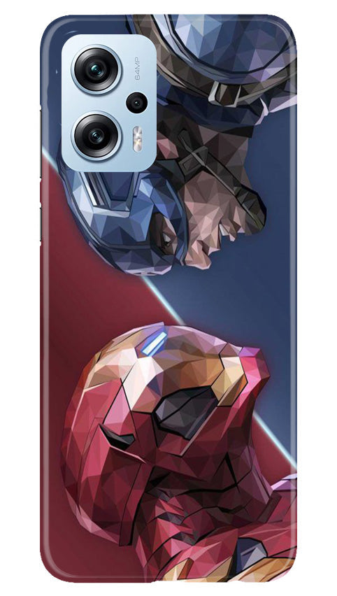 Ironman Captain America Case for Redmi K50i (Design No. 214)