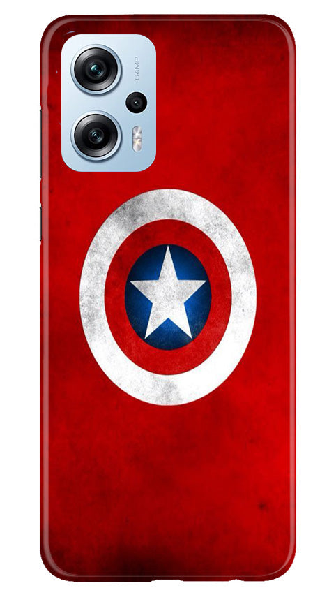 Captain America Case for Redmi K50i (Design No. 218)