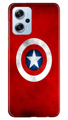 Captain America Mobile Back Case for Redmi K50i (Design - 249)
