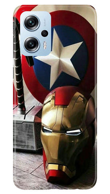 Ironman Captain America Mobile Back Case for Redmi K50i (Design - 223)