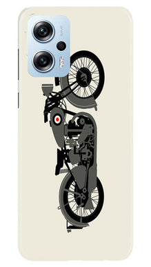 MotorCycle Mobile Back Case for Redmi K50i (Design - 228)