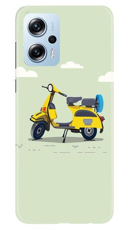 Vintage Scooter Case for Redmi K50i (Design No. 229)