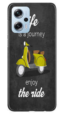 Life is a Journey Mobile Back Case for Redmi K50i (Design - 230)