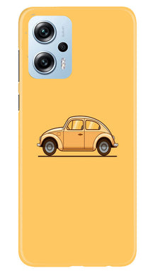 Vintage Car Mobile Back Case for Redmi K50i (Design - 231)