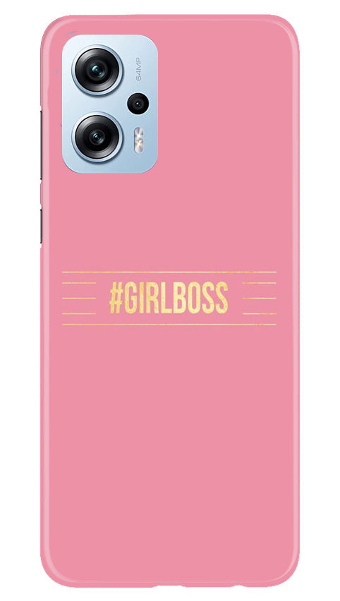 Girl Boss Pink Case for Redmi K50i (Design No. 232)