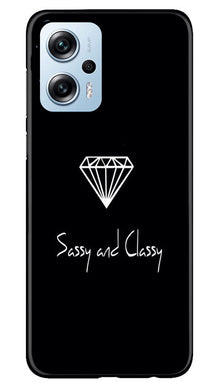 Sassy and Classy Mobile Back Case for Redmi K50i (Design - 233)