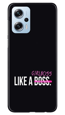 Like a Girl Boss Case for Redmi K50i (Design No. 234)