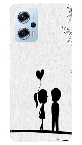 Cute Kid Couple Case for Redmi K50i (Design No. 252)